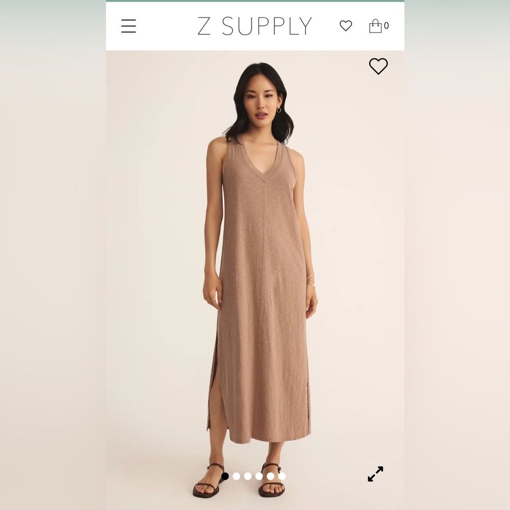 Z Supply Brown Sleeveless Maxi Dress

Size M

NWT